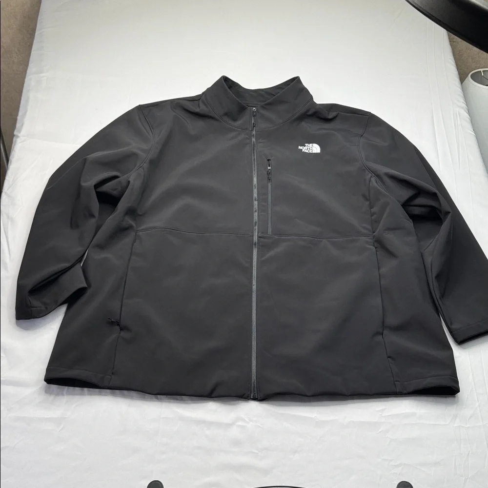 The North Face Full Zip Apex Bionic 3 Jacket Long Sleeves Black Size 5X Mens